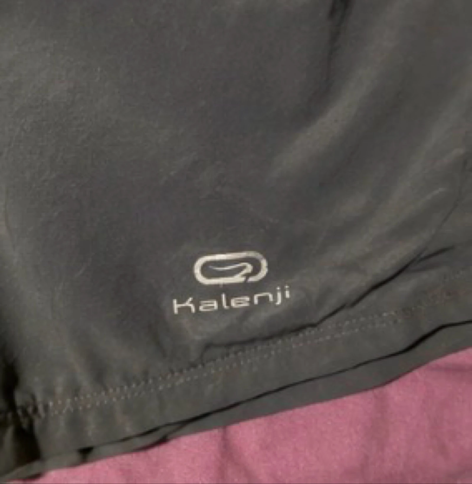Kalenji Short de running gris antracita con cordón T38/40 sport – photo 4